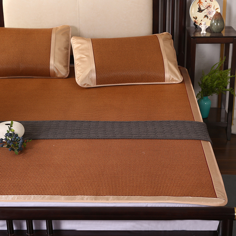 姿霖 经典御藤席三件套夏季凉席180*200cm